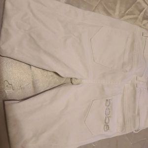 Bebe girls White pants